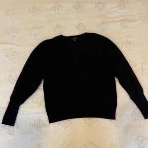 ann taylor black sweater, size large